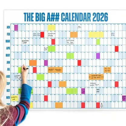 The Big A## 2026 Annual Calendar