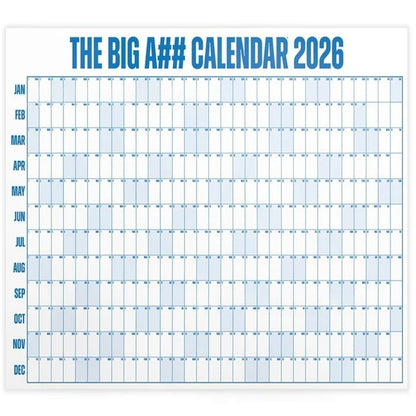 The Big A## 2026 Annual Calendar