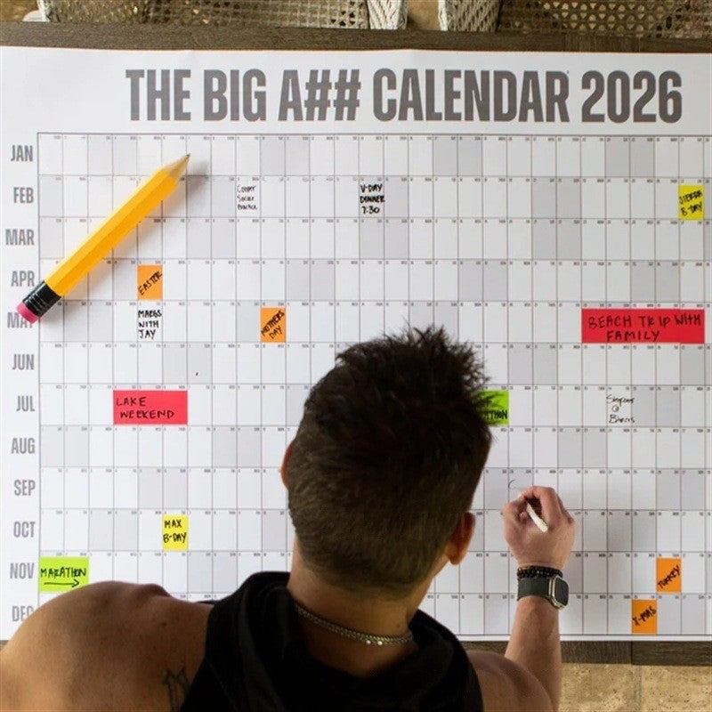The Big A## 2026 Annual Calendar
